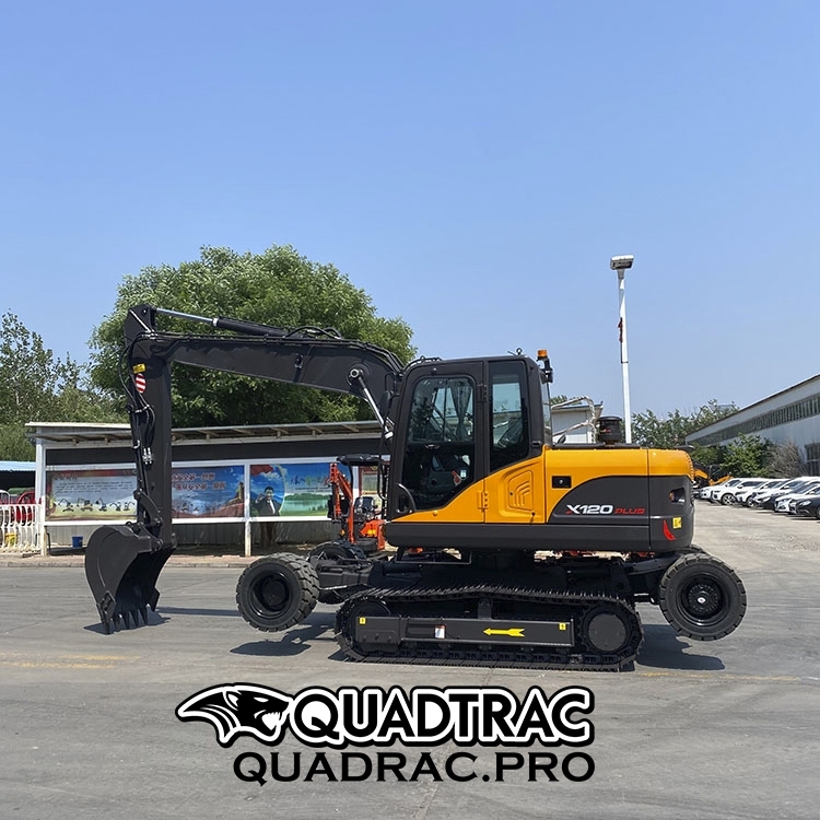 Колесно-гусеничный экскаватор QUADTRAC X12